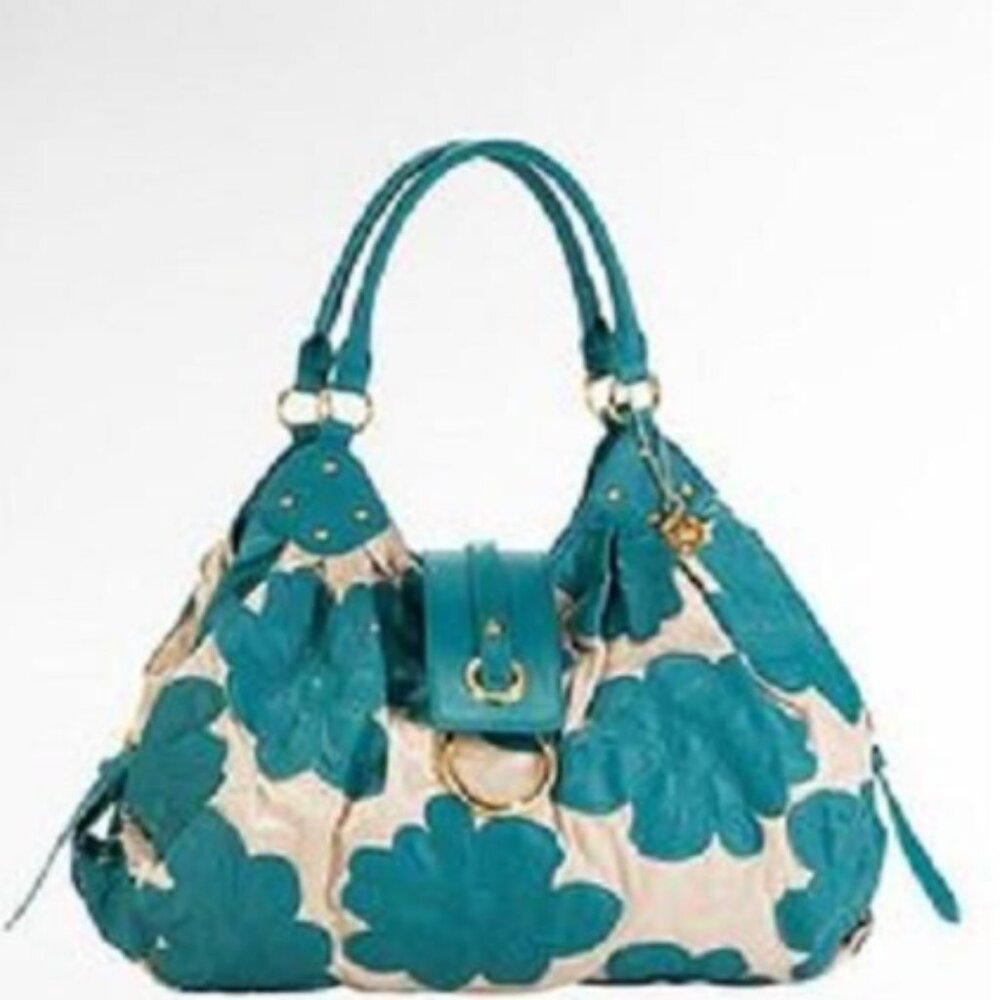 Big Buddha Bag - NWT - Flower Shoulder Handbag - Picture 7 of 7